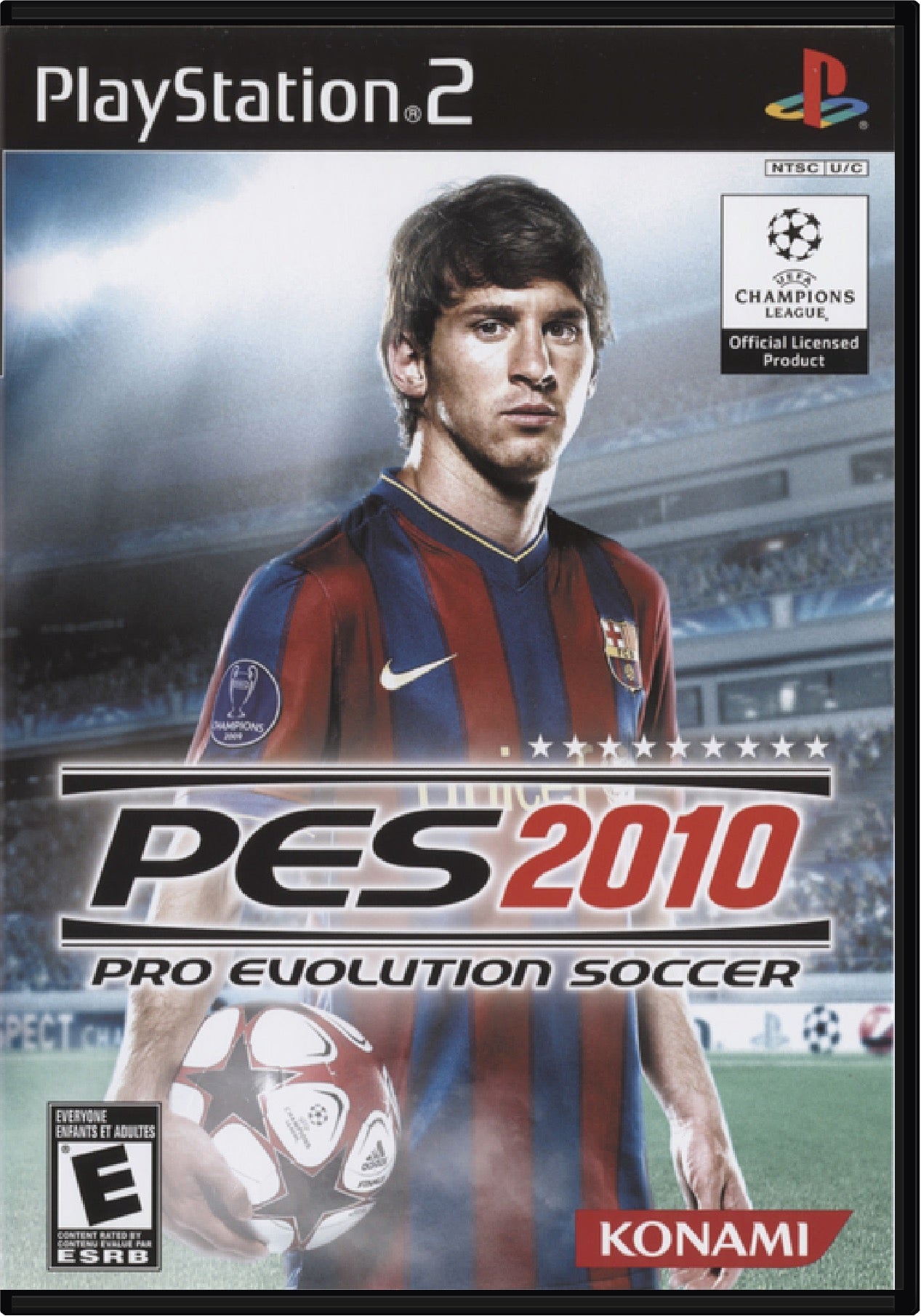 Pro Evolution Soccer 2010 Cover Art and Product Photo