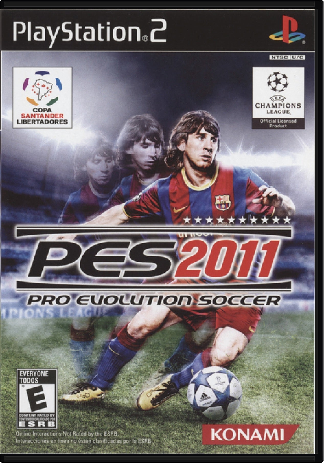 Pro Evolution Soccer 2011 Cover Art and Product Photo