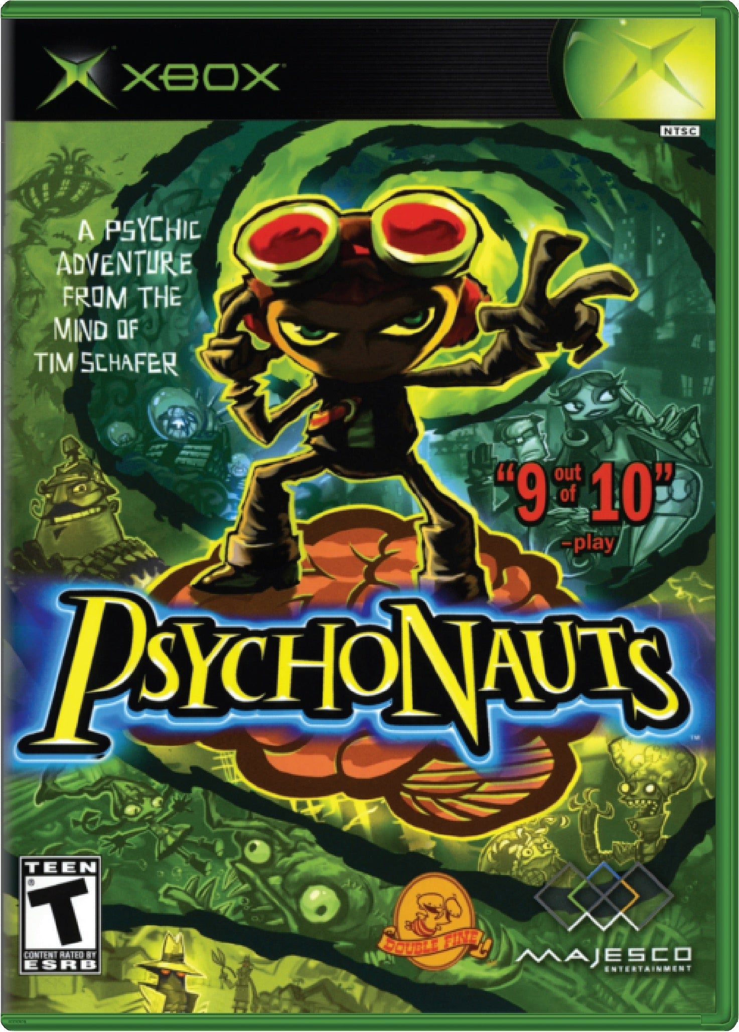 Psychonauts Cover Art