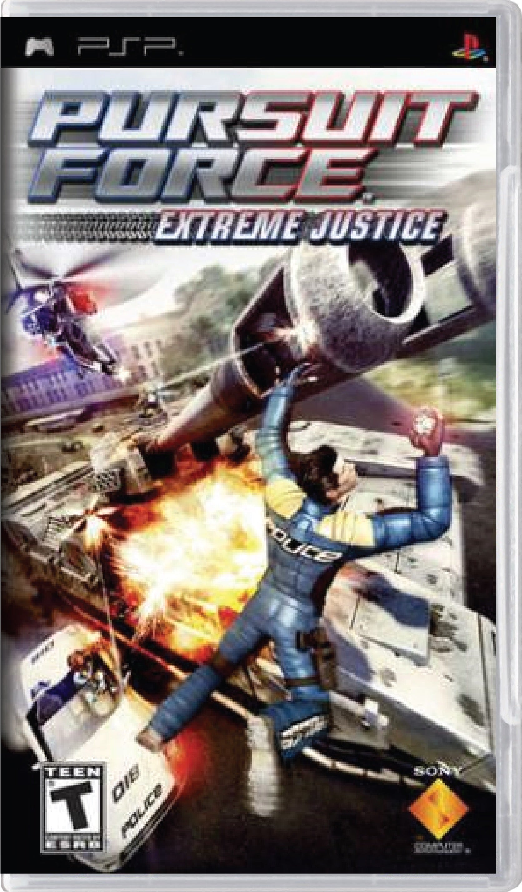 Pursuit Force Extreme Justice Cover Art