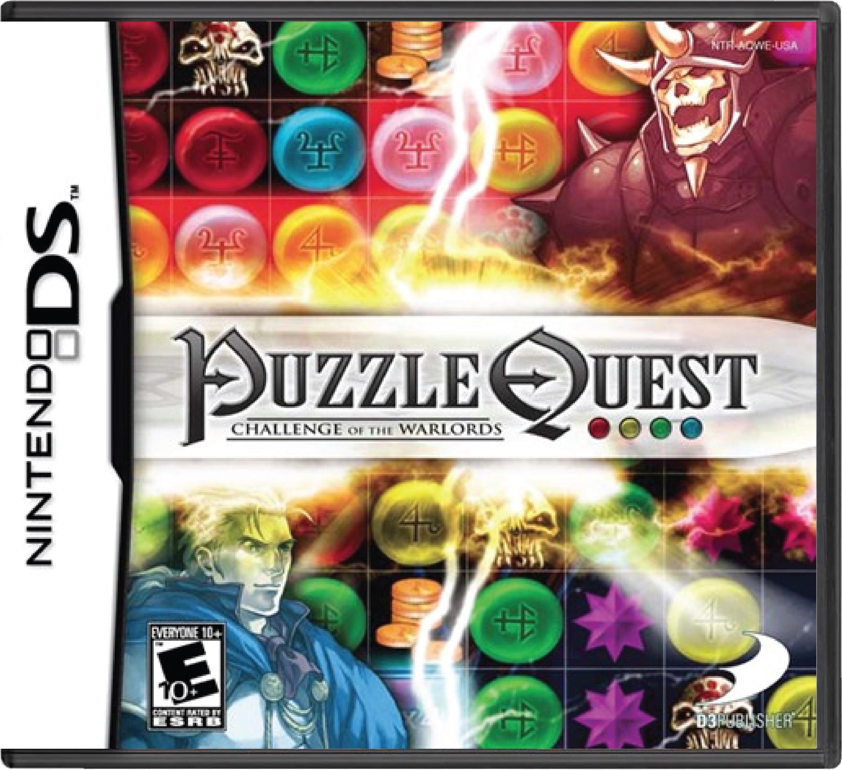 Puzzle Quest Challenge of the Warlords Cover Art