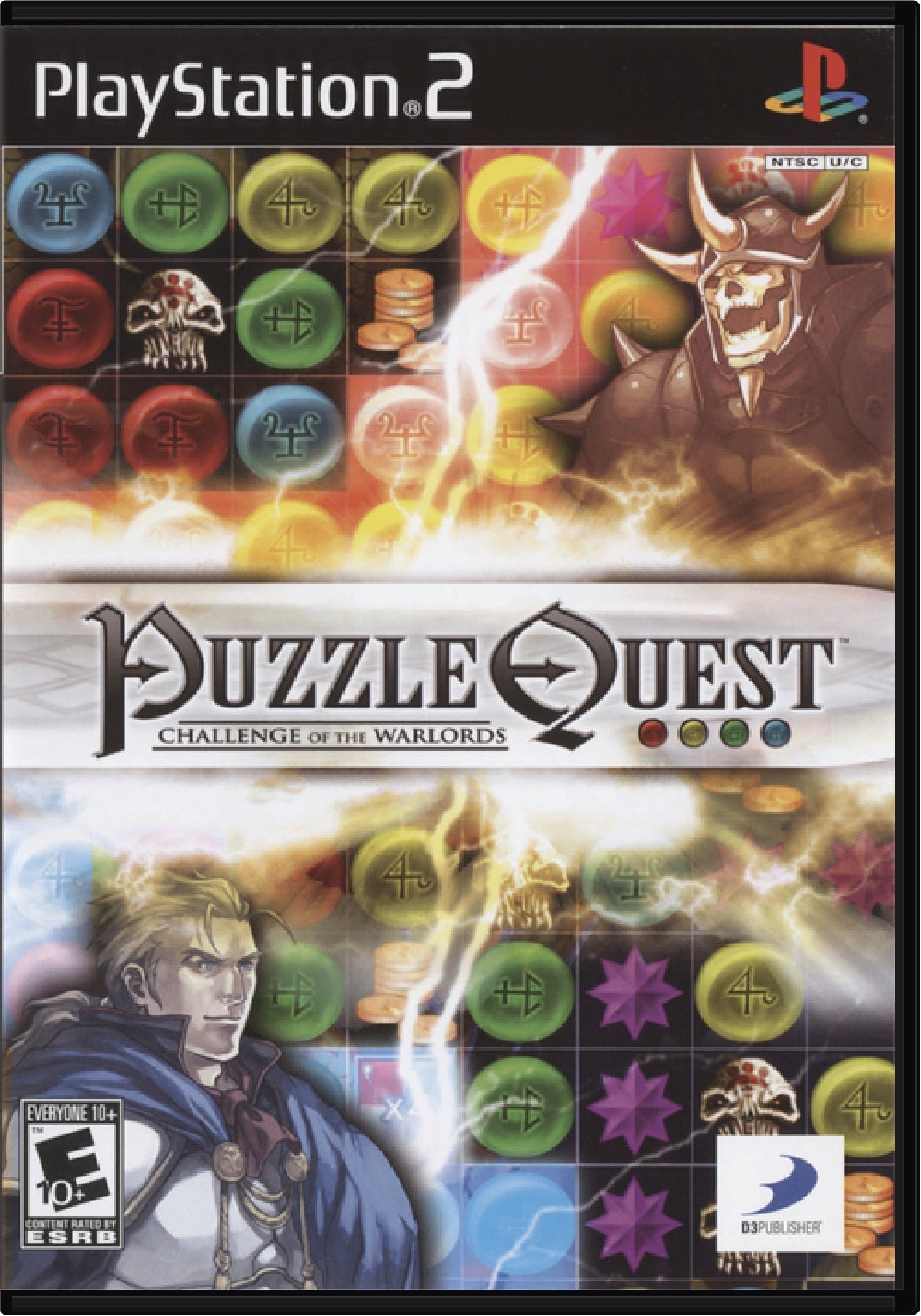 Puzzle Quest Challenge of the Warlords Cover Art and Product Photo