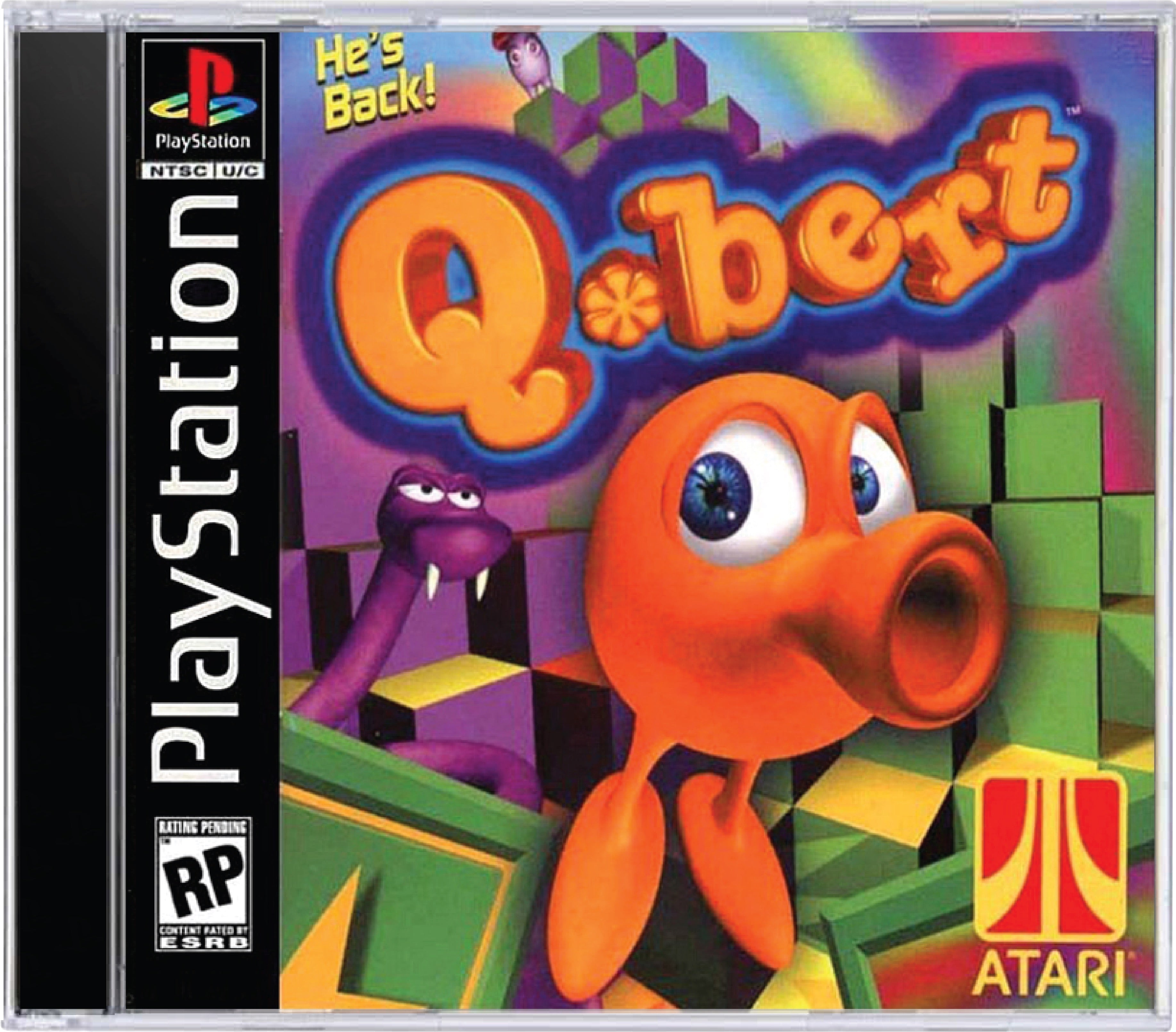 Q*bert Cover Art and Product Photo