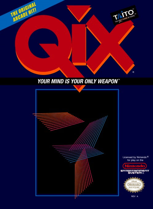 Qix - Nintendo NES