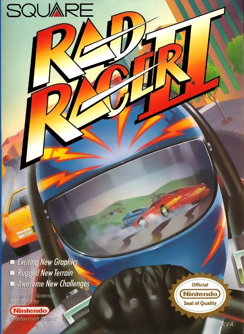 Rad Racer II - Nintendo NES