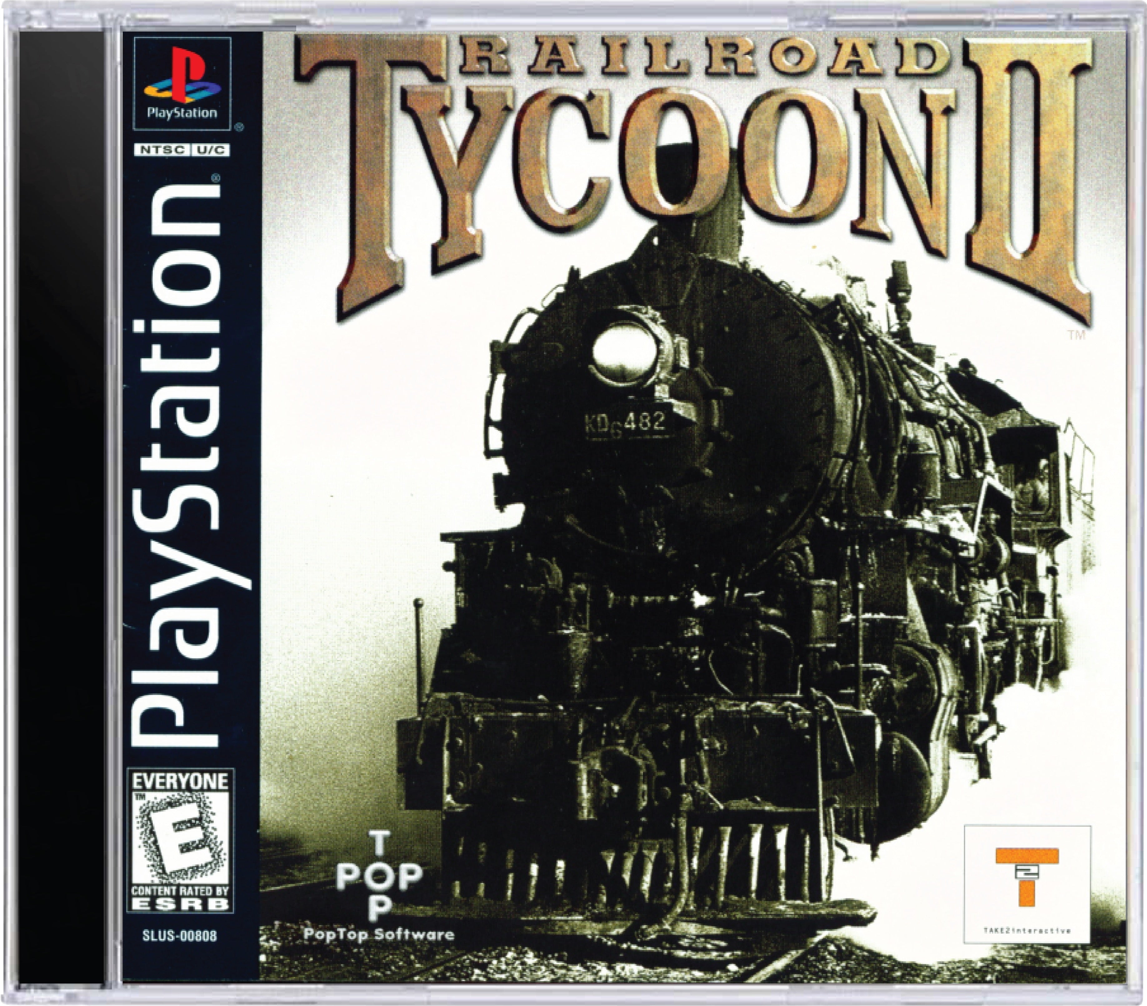 Railroad Tycoon II Cover Art and Product Photo