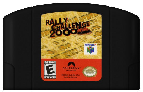 Rally Challenge 2000 Cover Art and Product Photo