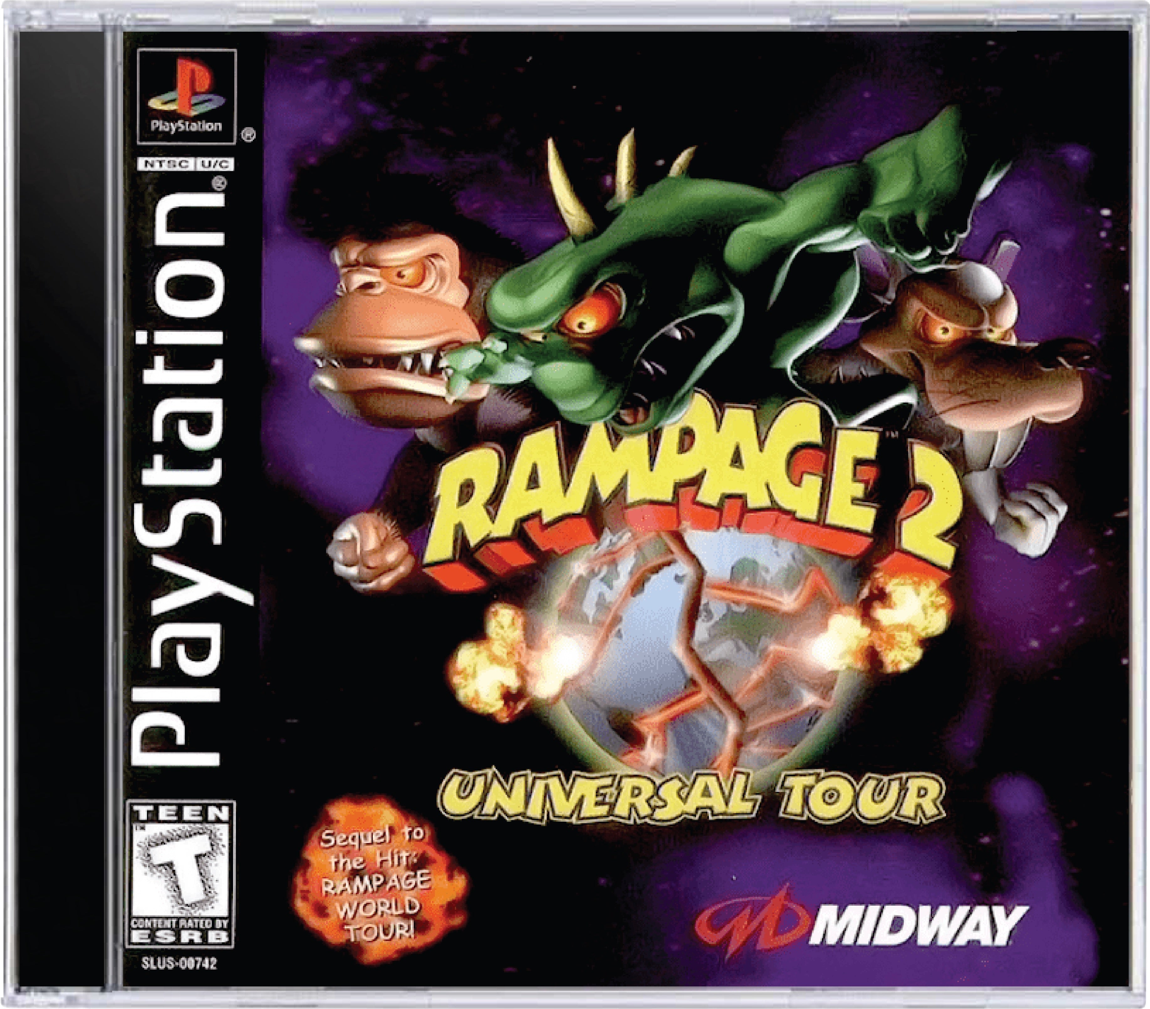 Rampage 2 Universal Tour Cover Art and Product Photo