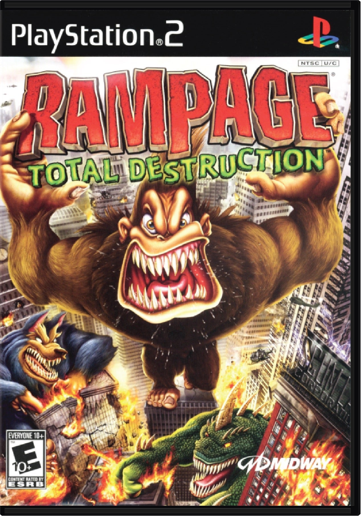 Rampage Total Destruction Cover Art and Product Photo