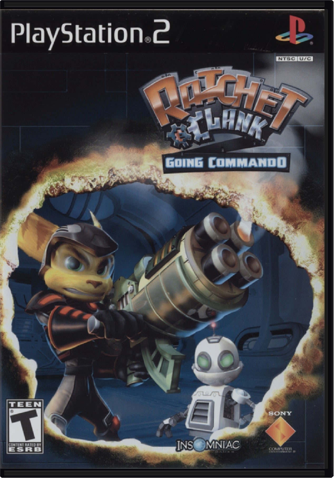 Ratchet & Clank Going Commando Cover Art and Product Photo