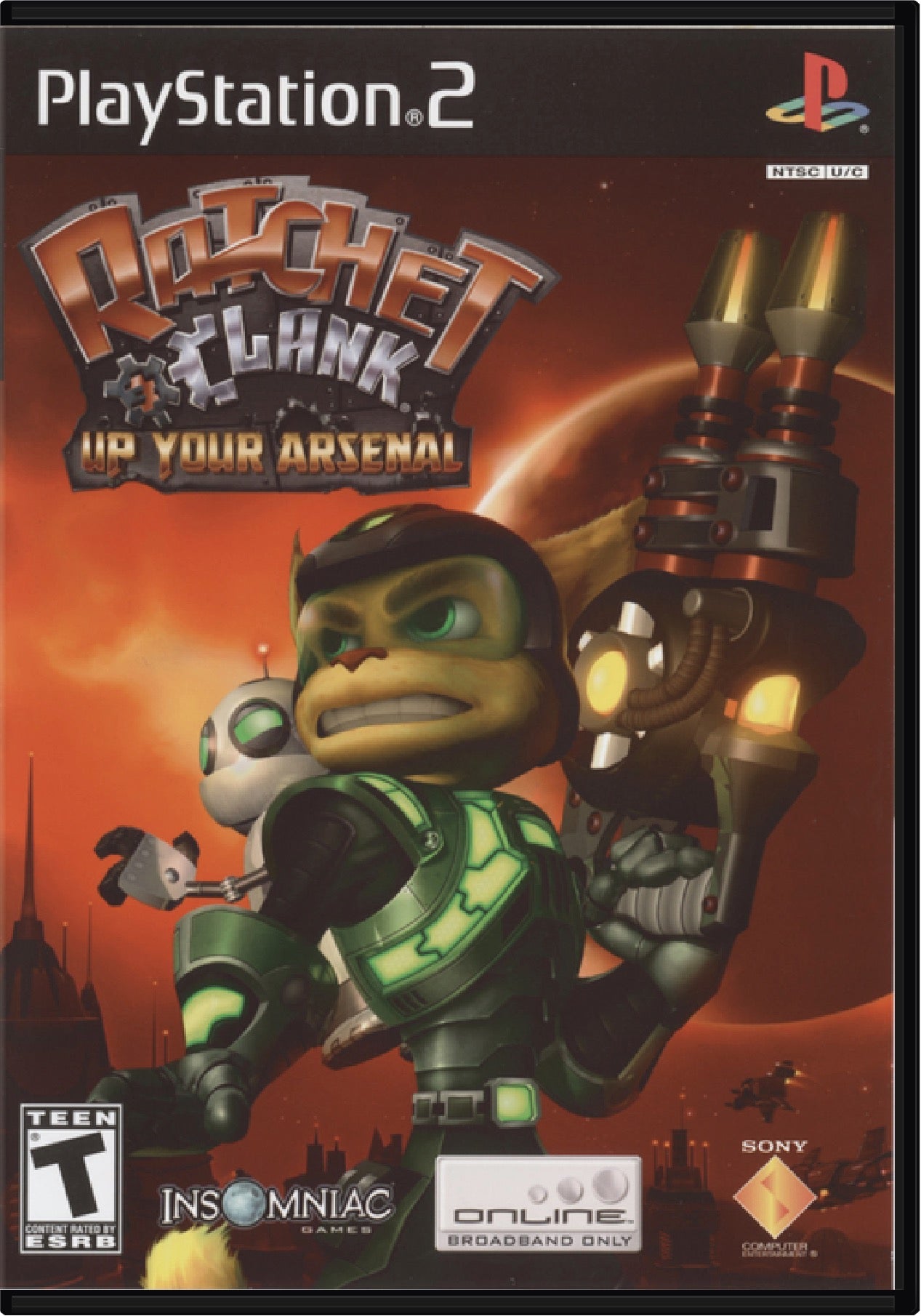 Ratchet & Clank Up Your Arsenal Cover Art and Product Photo