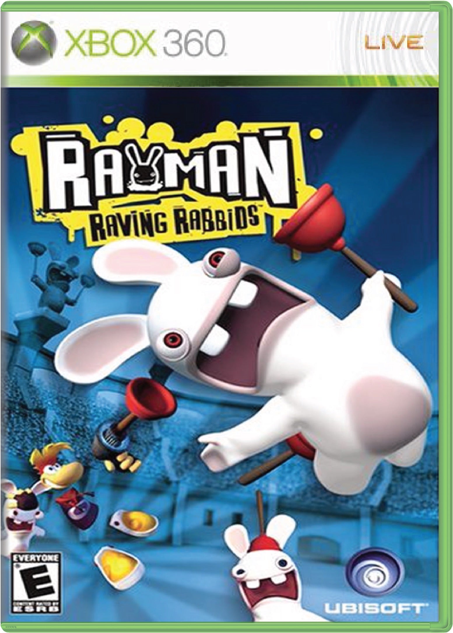 Rayman Raving Rabbids Cover Art