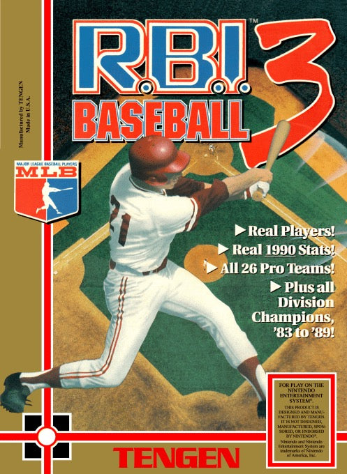 RBI Baseball 3 - Nintendo NES