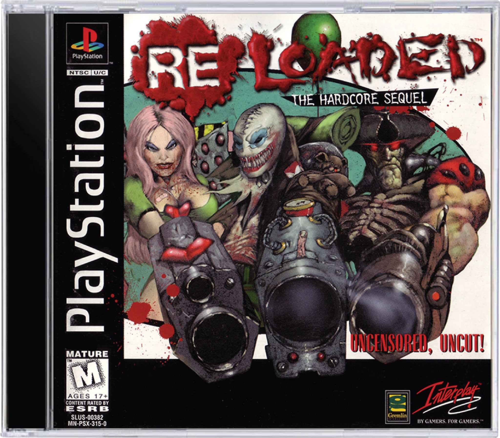 Re-Loaded for Sony PlayStation 1 (PS1) | TVGC