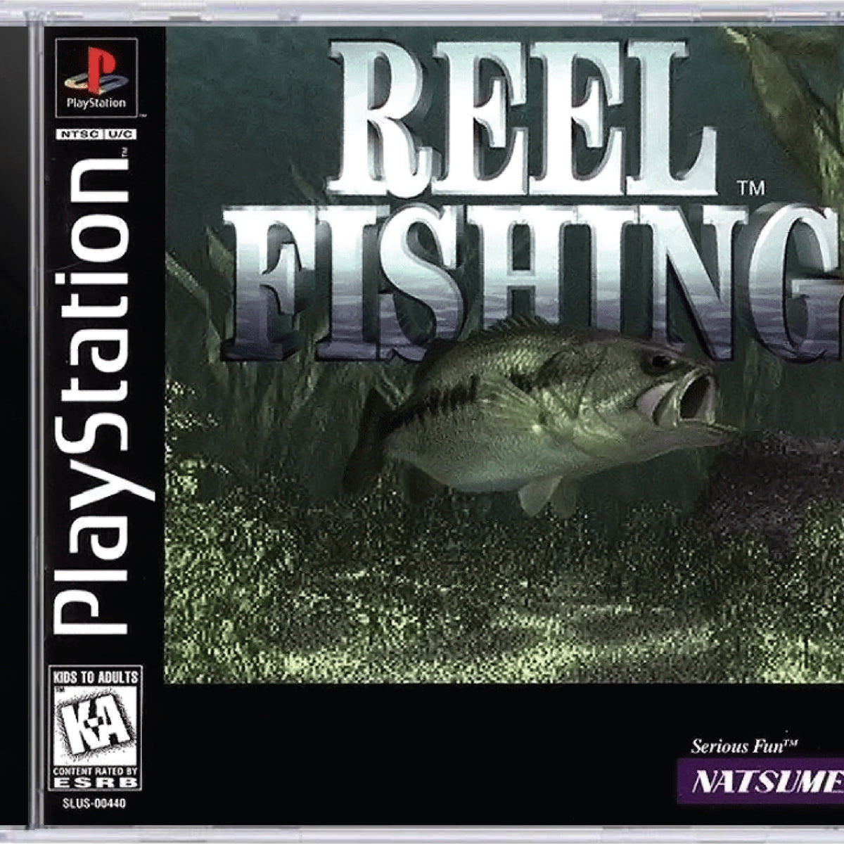 Reel Fishing for Sony PlayStation 1 (PS1)