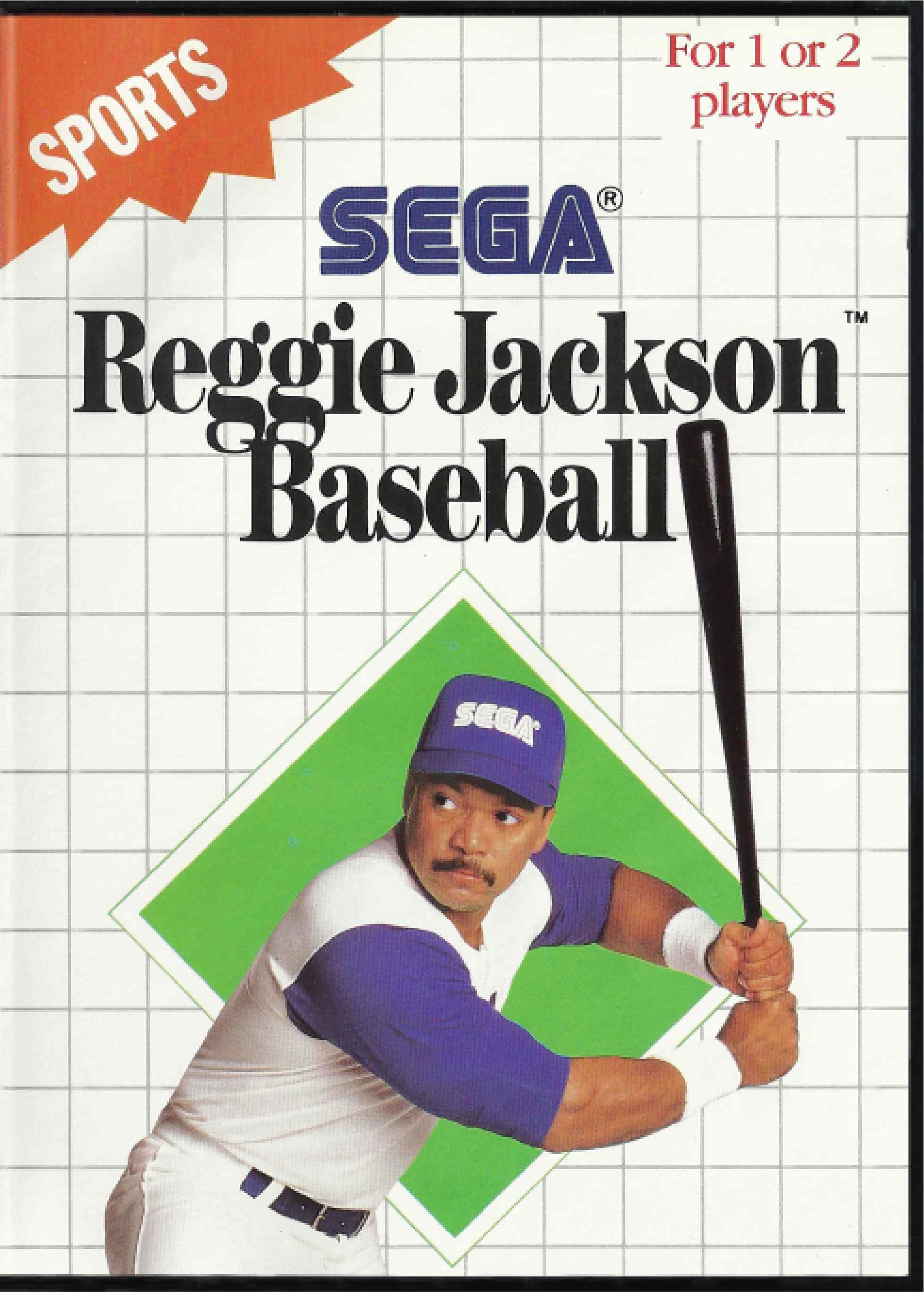 Reggie Jackson Baseball Cover Art