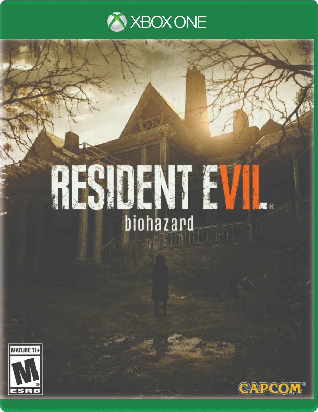 Resident Evil 7 Biohazard Cover Art