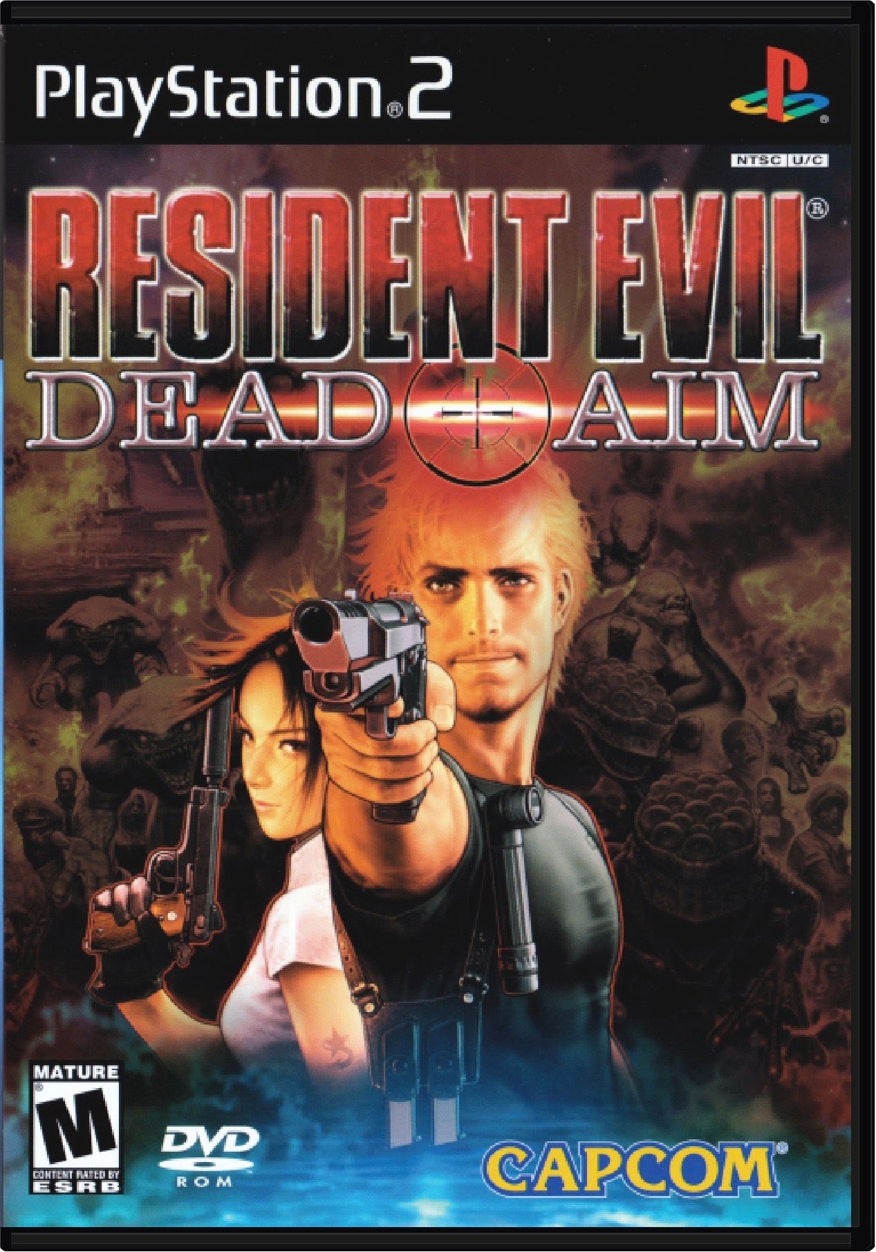 Resident Evil Dead Aim Cover Art and Product Photo