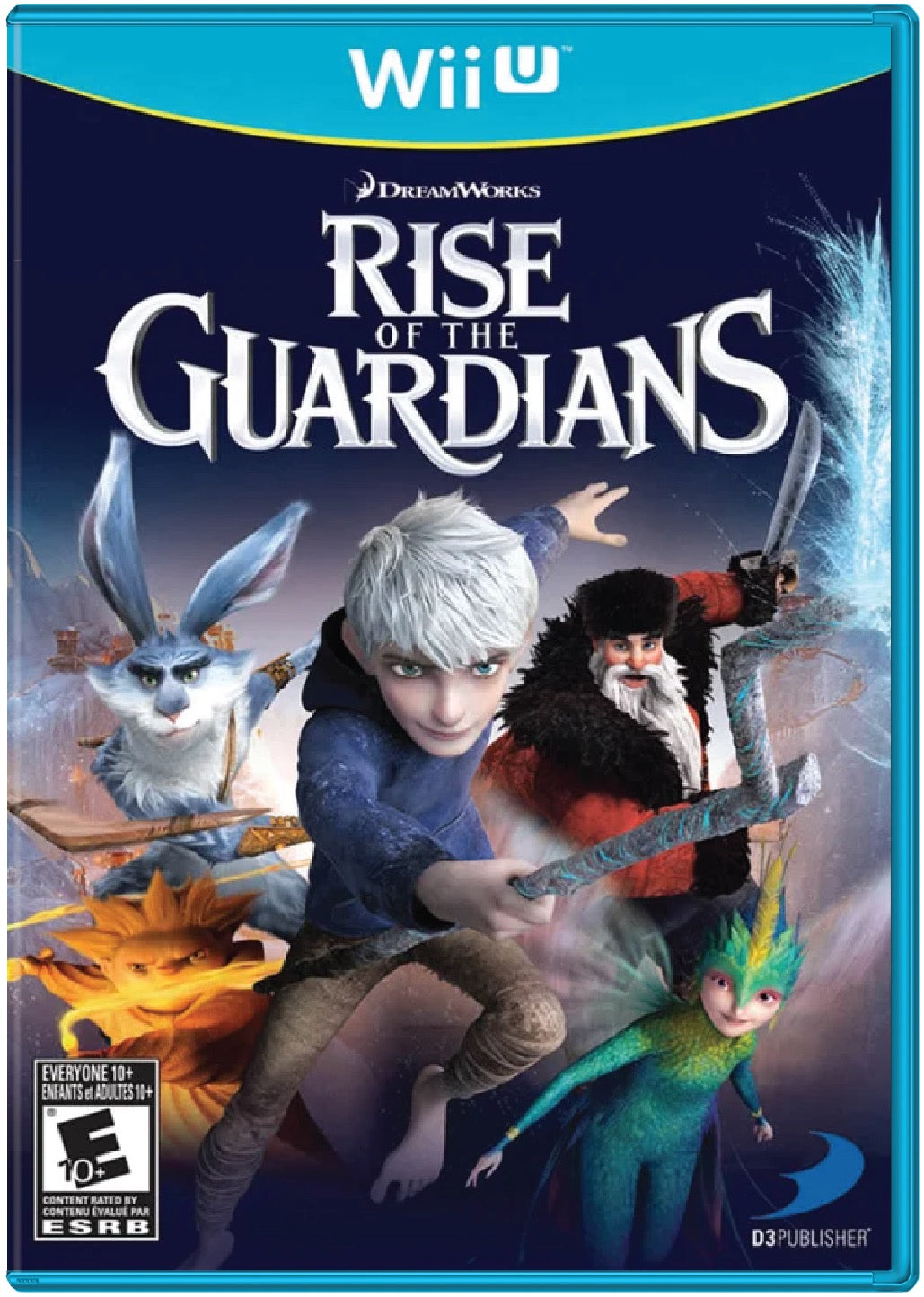 Rise Of The Guardians Cover Art and Product Photo