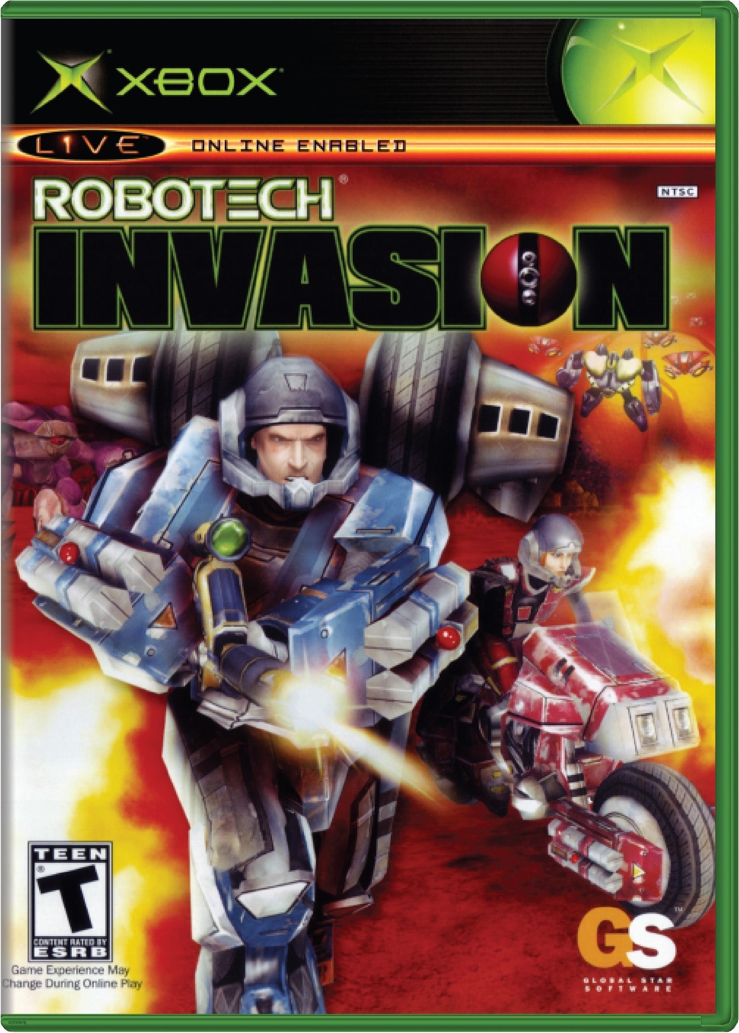 Robotech Invasion Cover Art