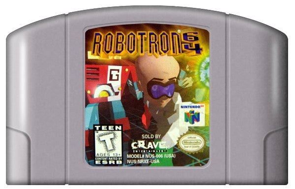 Robotron 64 Cover Art and Product Photo