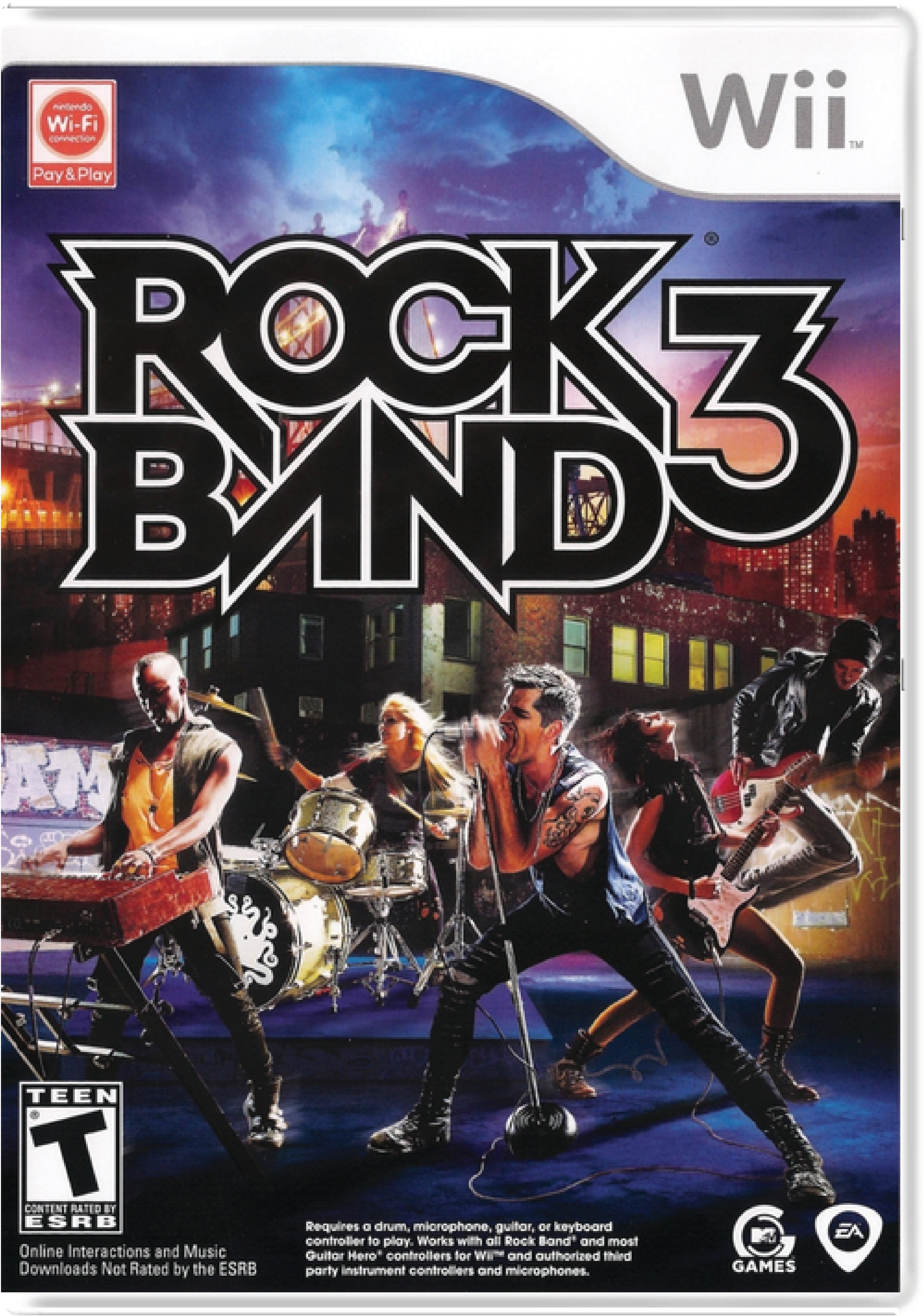 Rock Band 3 Cover Art