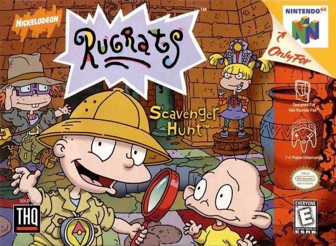 Rugrats Scavenger Hunt - Nintendo N64