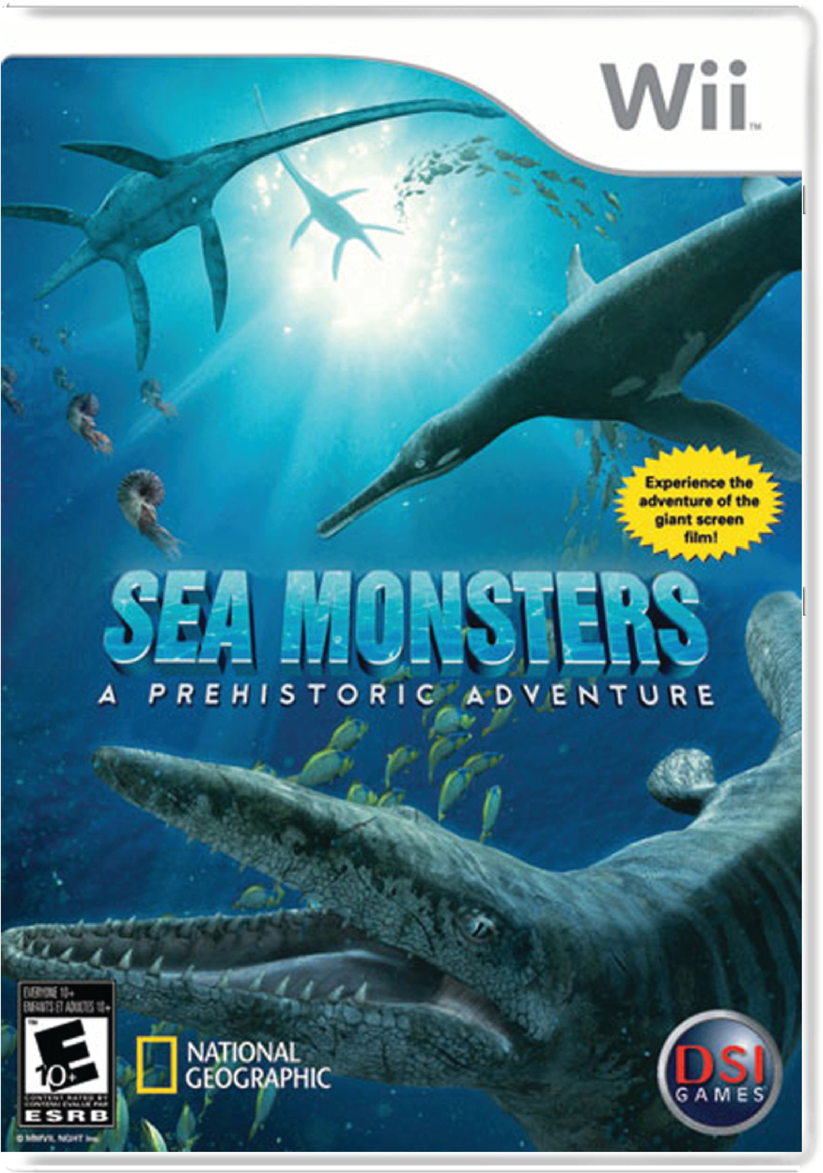 Sea Monsters Prehistoric Adventure Cover Art