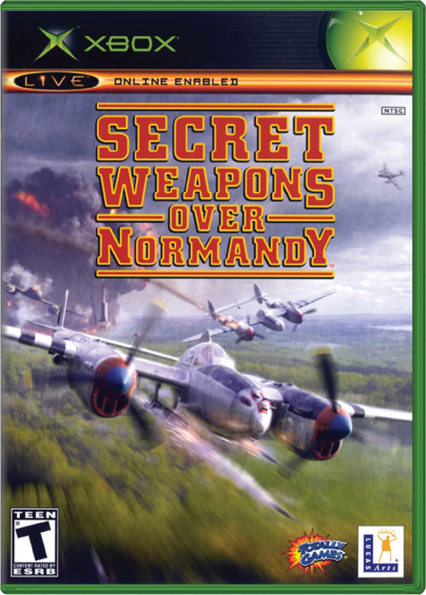 Secret Weapons Over Normandy Cover Art