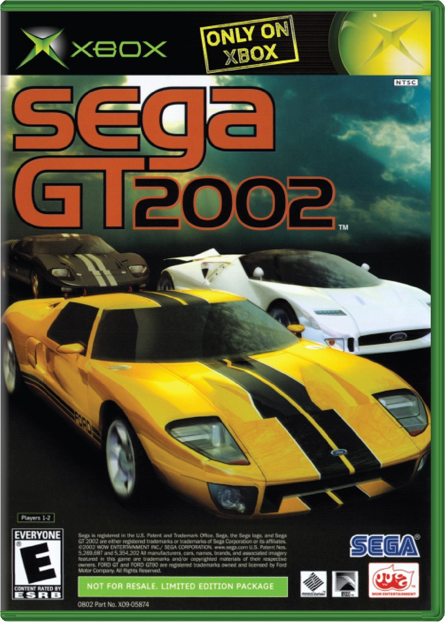 Sega GT 2002 & JSRF Cover Art