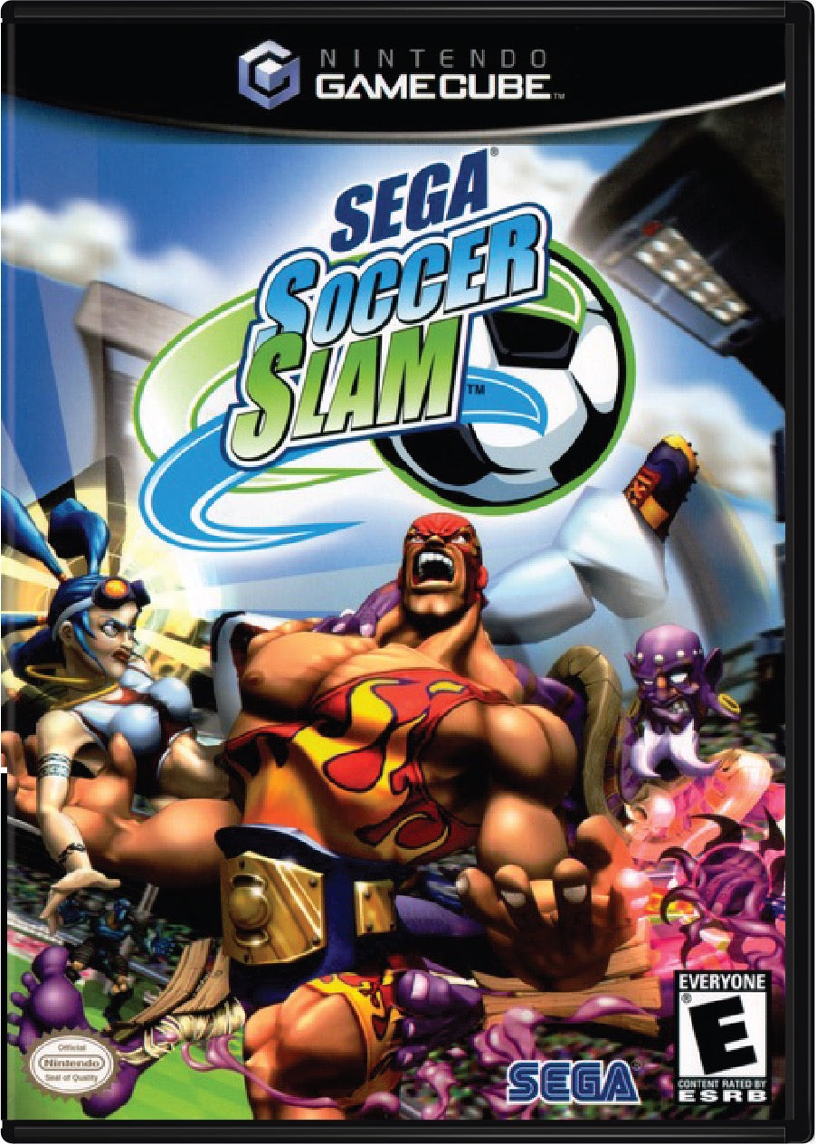 Sega Soccer Slam Cover Art and Product Photo