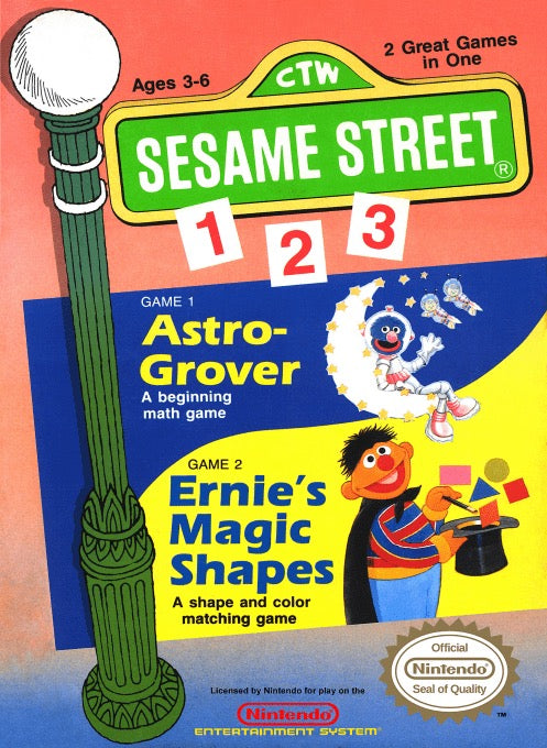 Sesame Street 123 - Nintendo NES