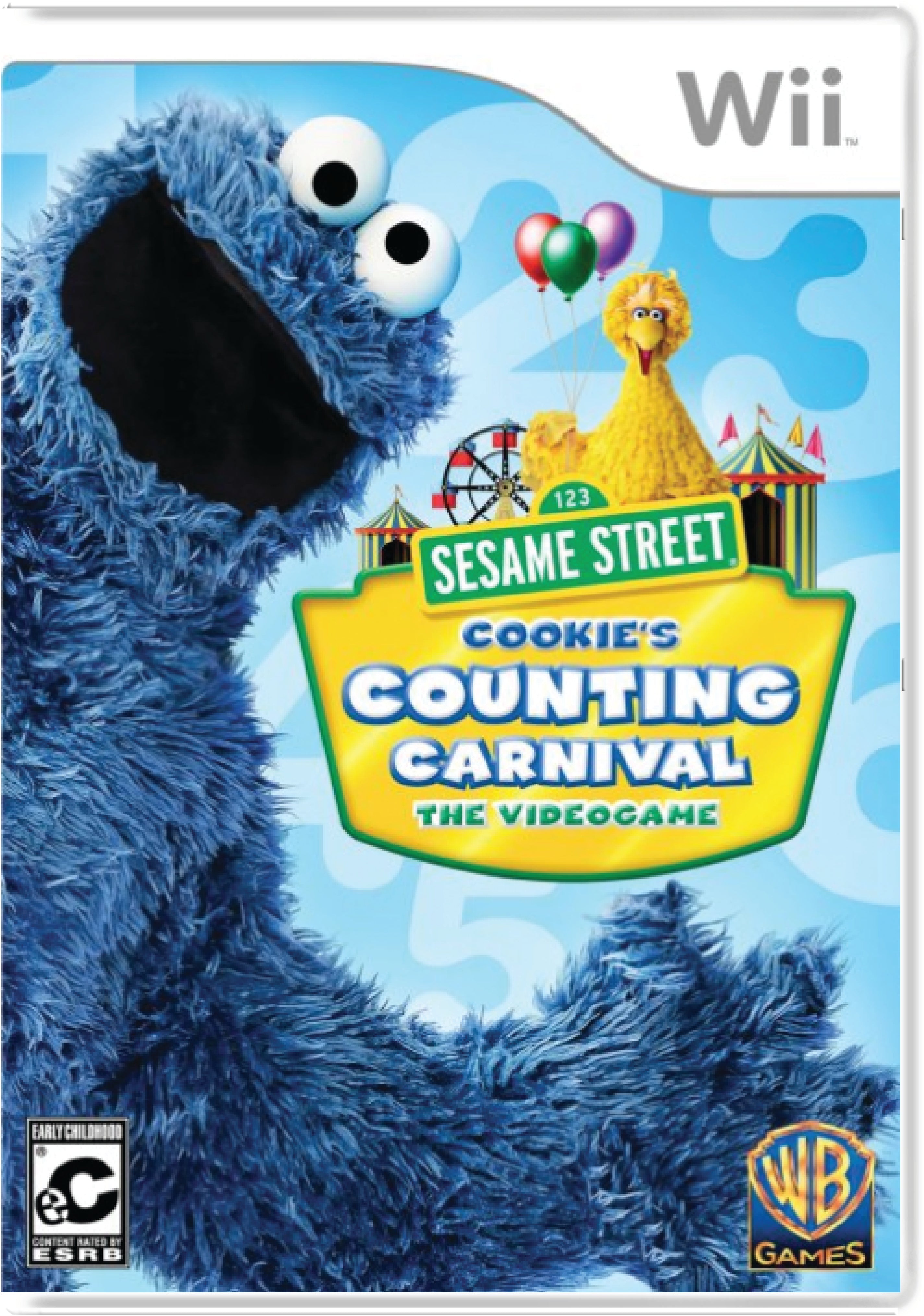 Sesame Street Cookie's Counting Carnival Cover Art