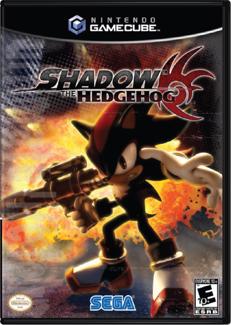 Shadow the Hedgehog Cover Art and Product Photo