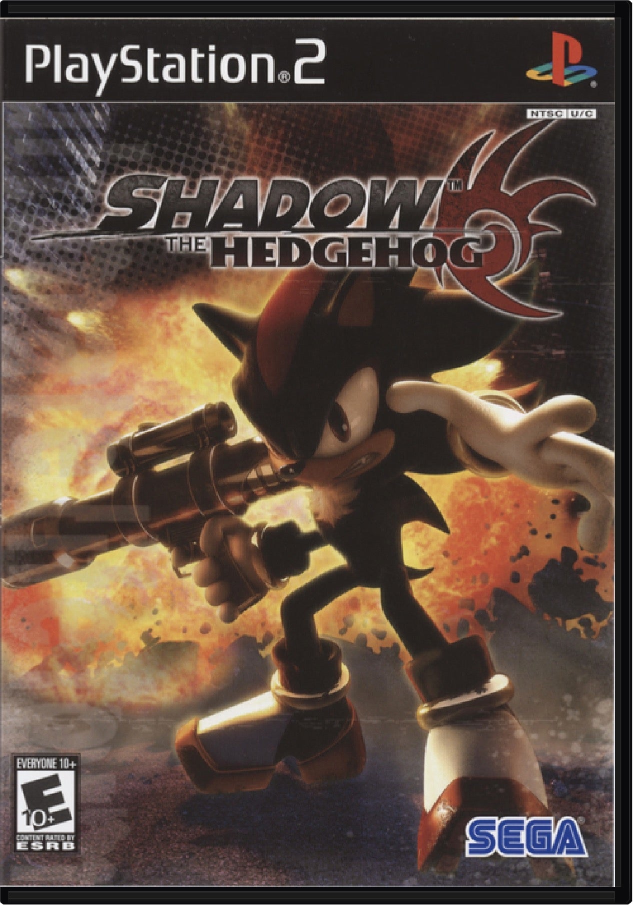 Shadow the Hedgehog Cover Art and Product Photo