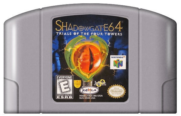 Shadowgate 64 Cover Art and Product Photo