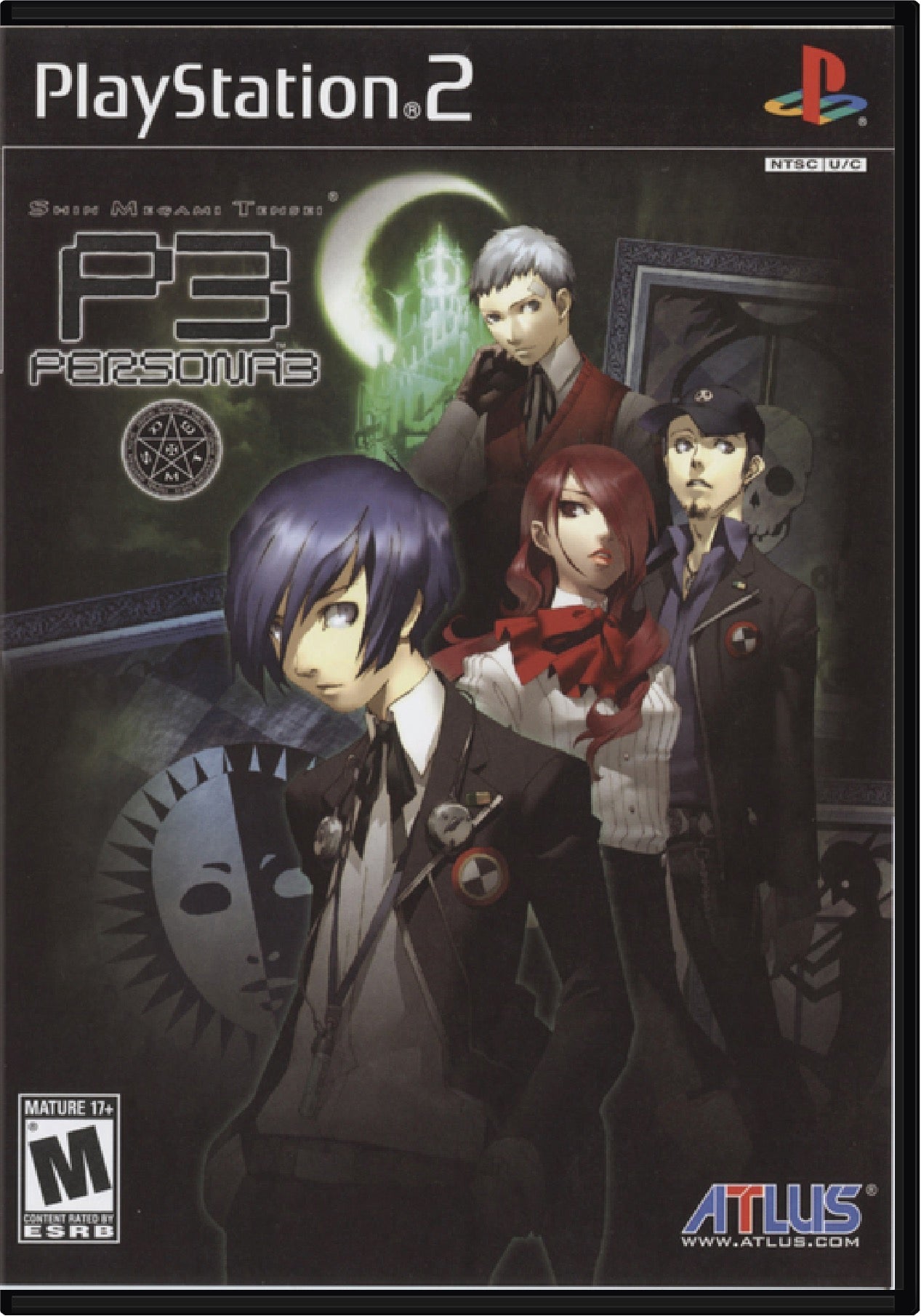 Shin Megami Tensei Persona 3 Cover Art and Product Photo