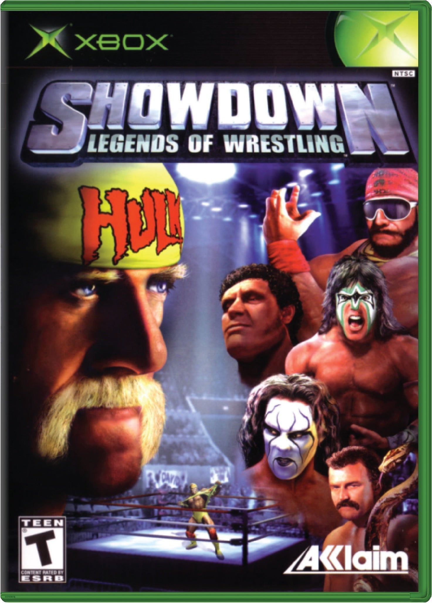 Showdown Legends of Wrestling Cover Art