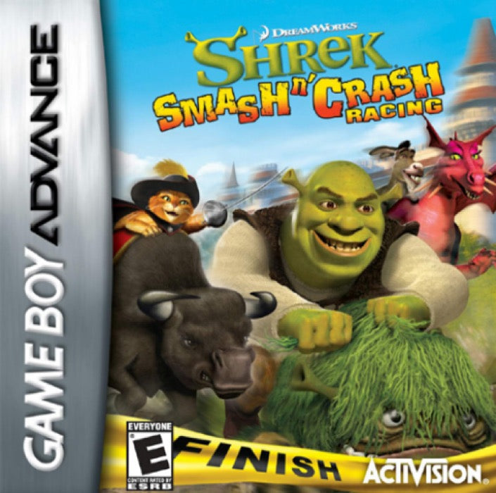 Shrek Smash and Crash Racing Cover Art