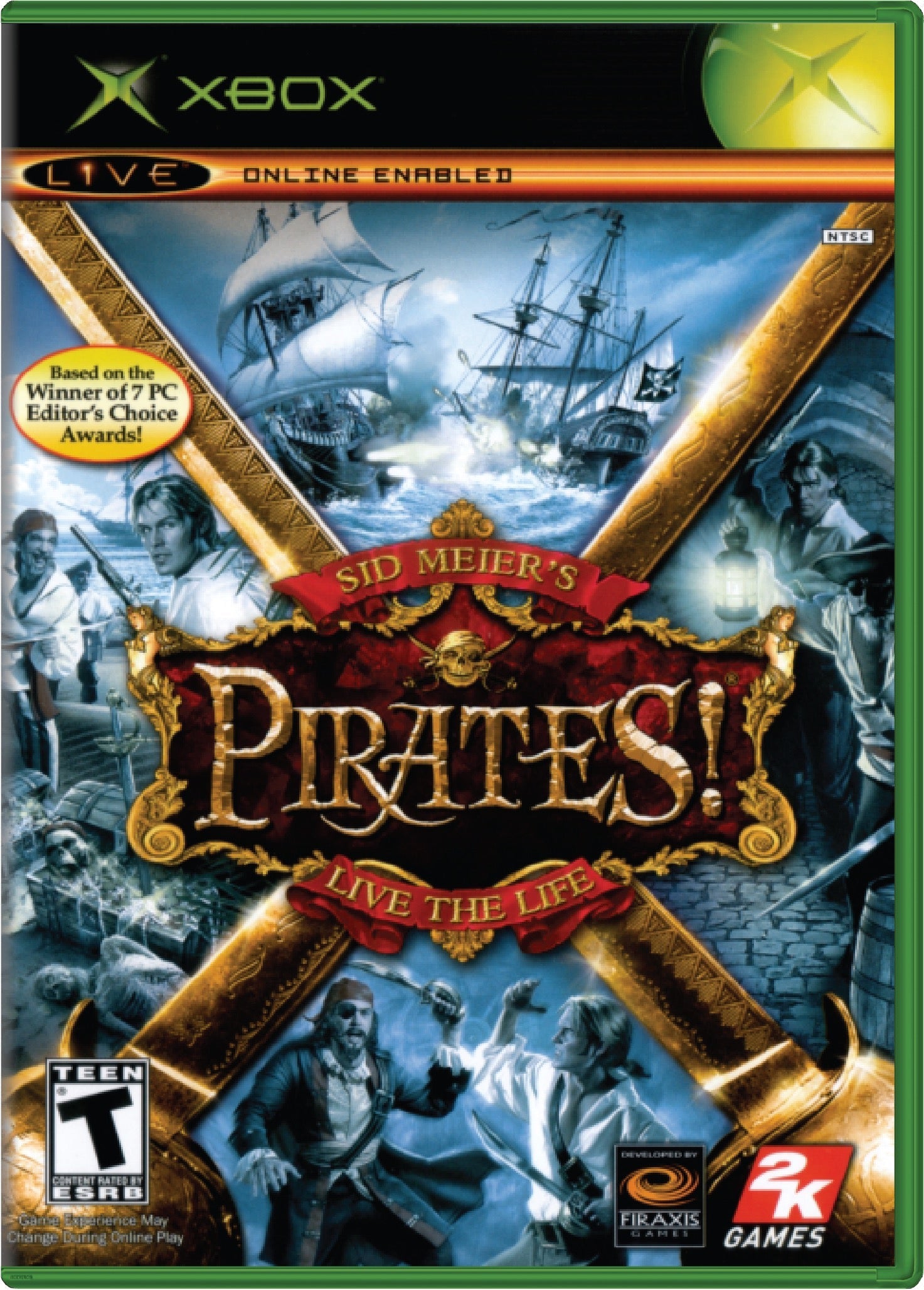 Sid Meiers Pirates Live the Life Cover Art