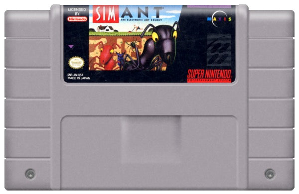 SimAnt for Nintendo SNES | TVGC