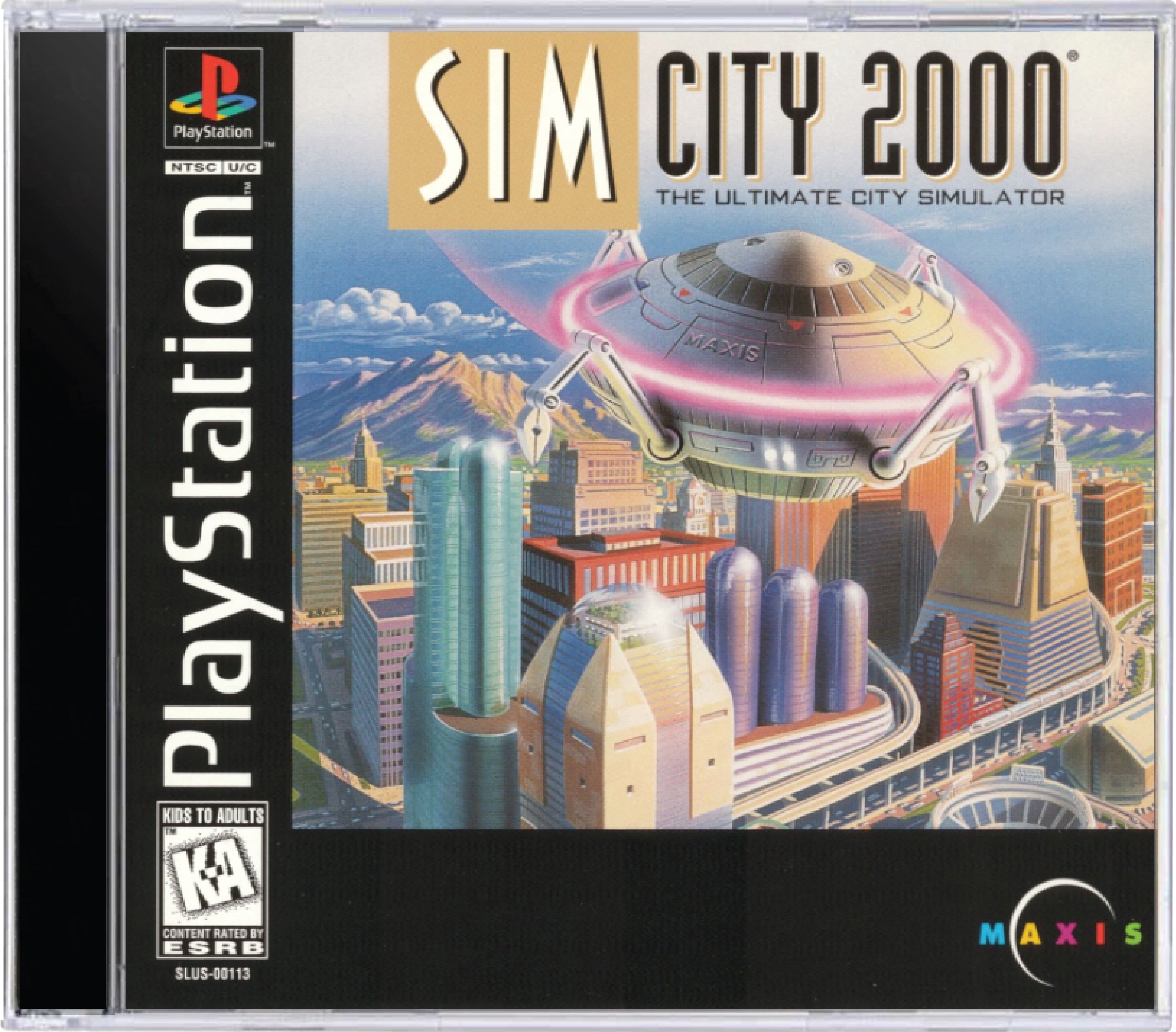 SimCity 2000 Cover Art and Product Photo