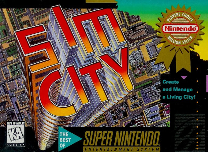 SimCity Cover Art