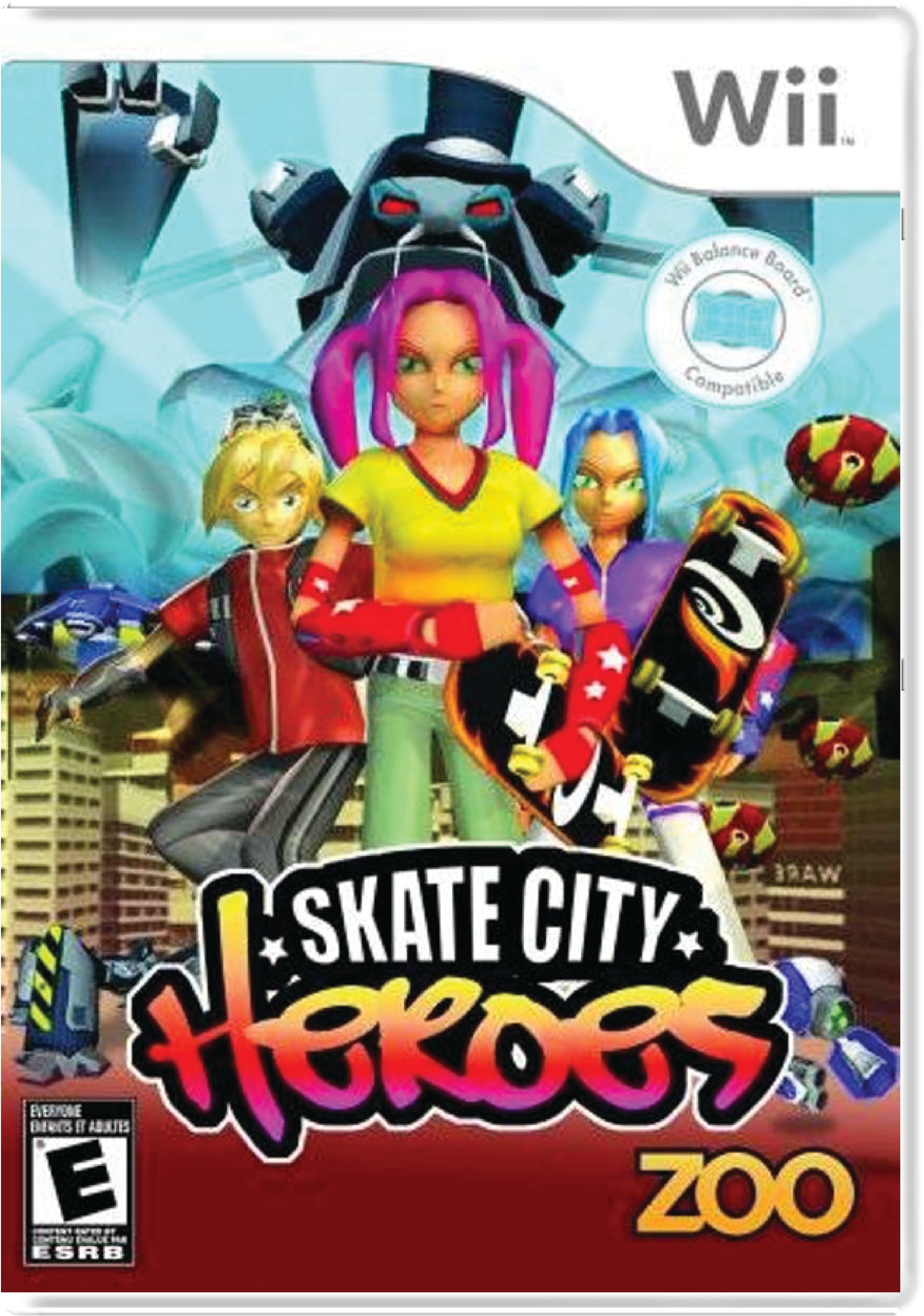 Skate City Heroes Cover Art