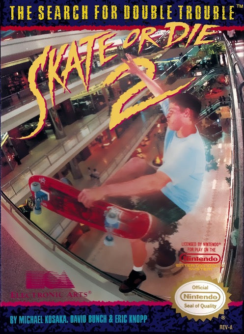 Skate or Die 2 - Nintendo NES