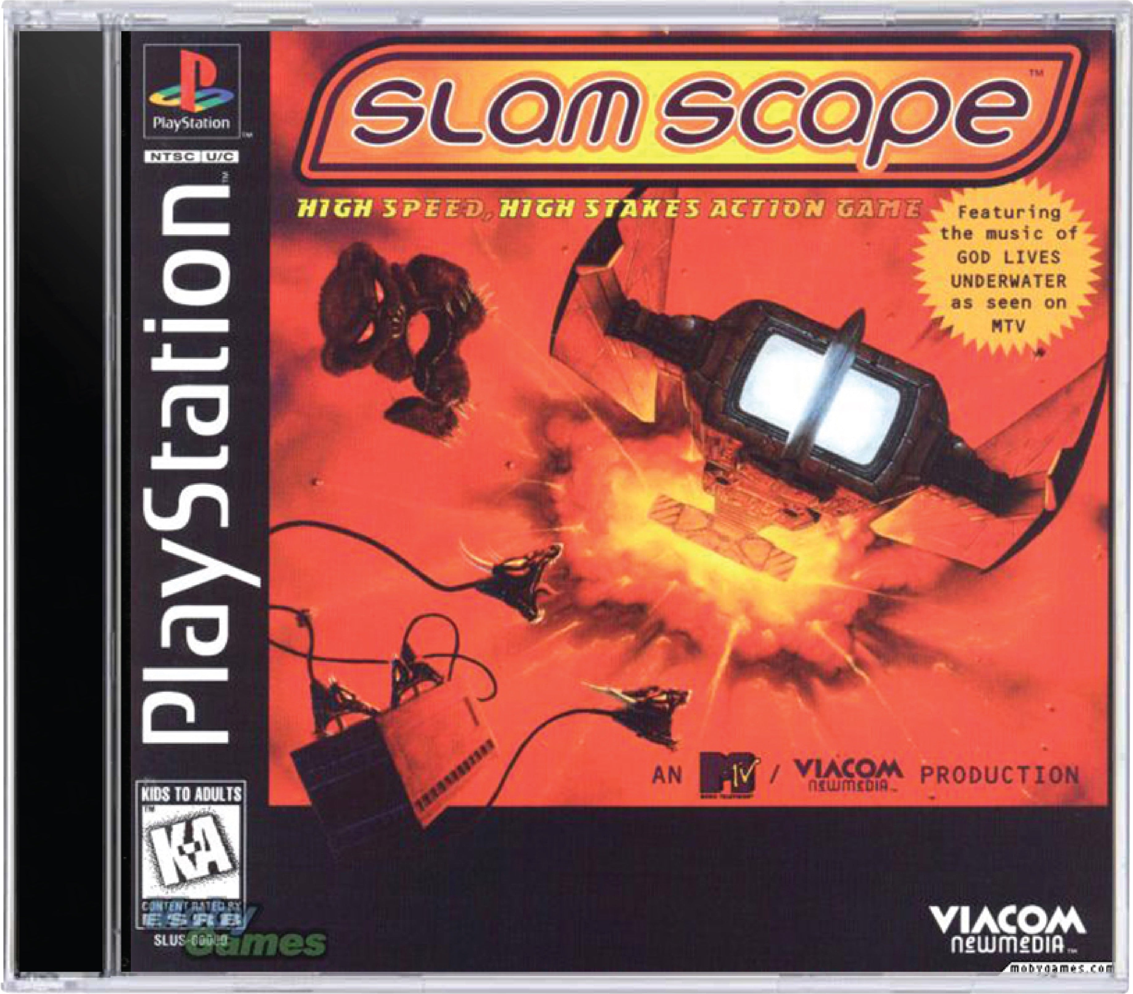 SlamScape Cover Art and Product Photo