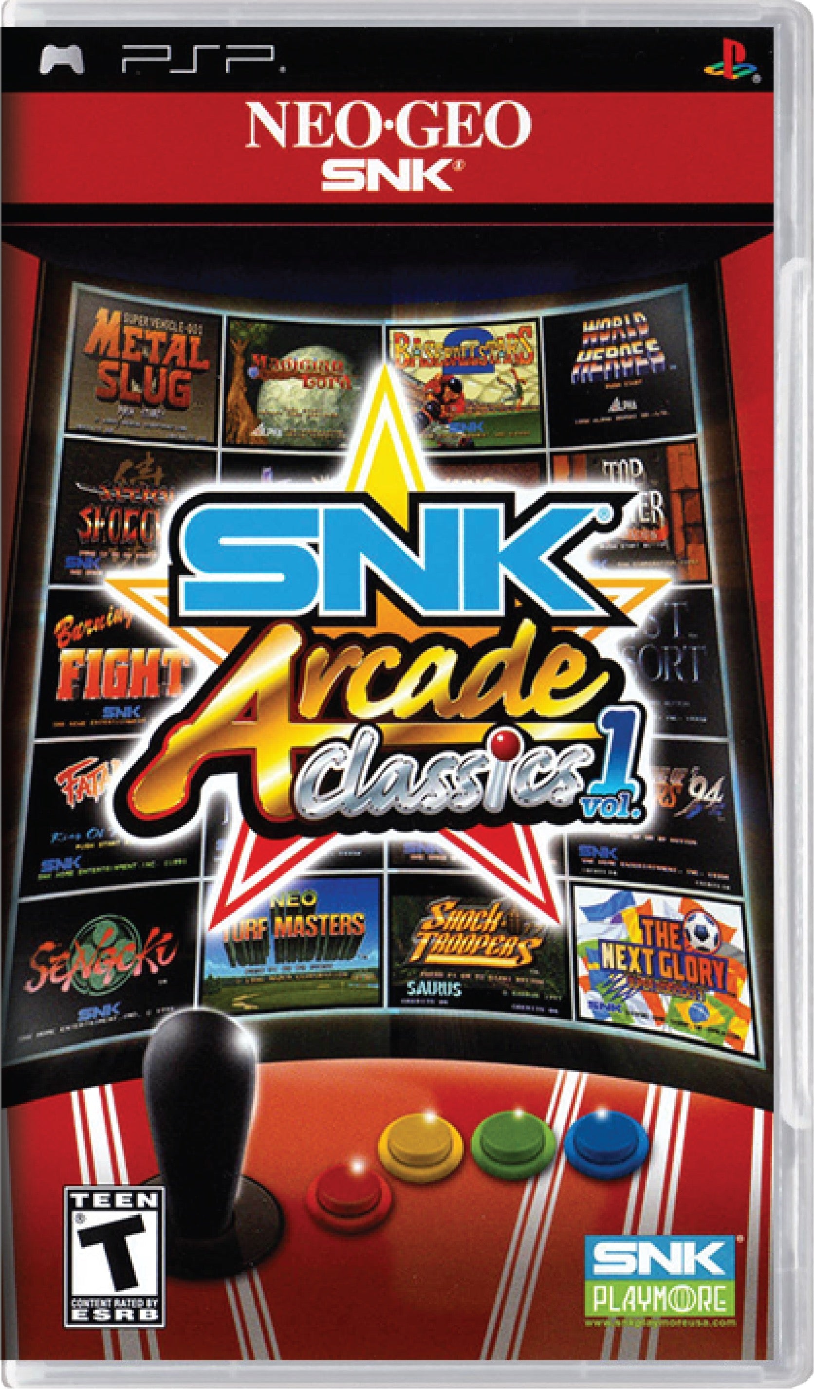 SNK Arcade Classics Volume 1 Cover Art