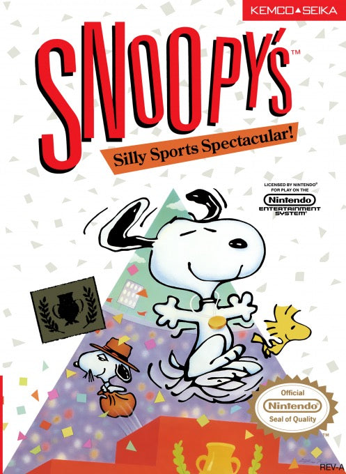 Snoopy's Silly Sports - Nintendo NES