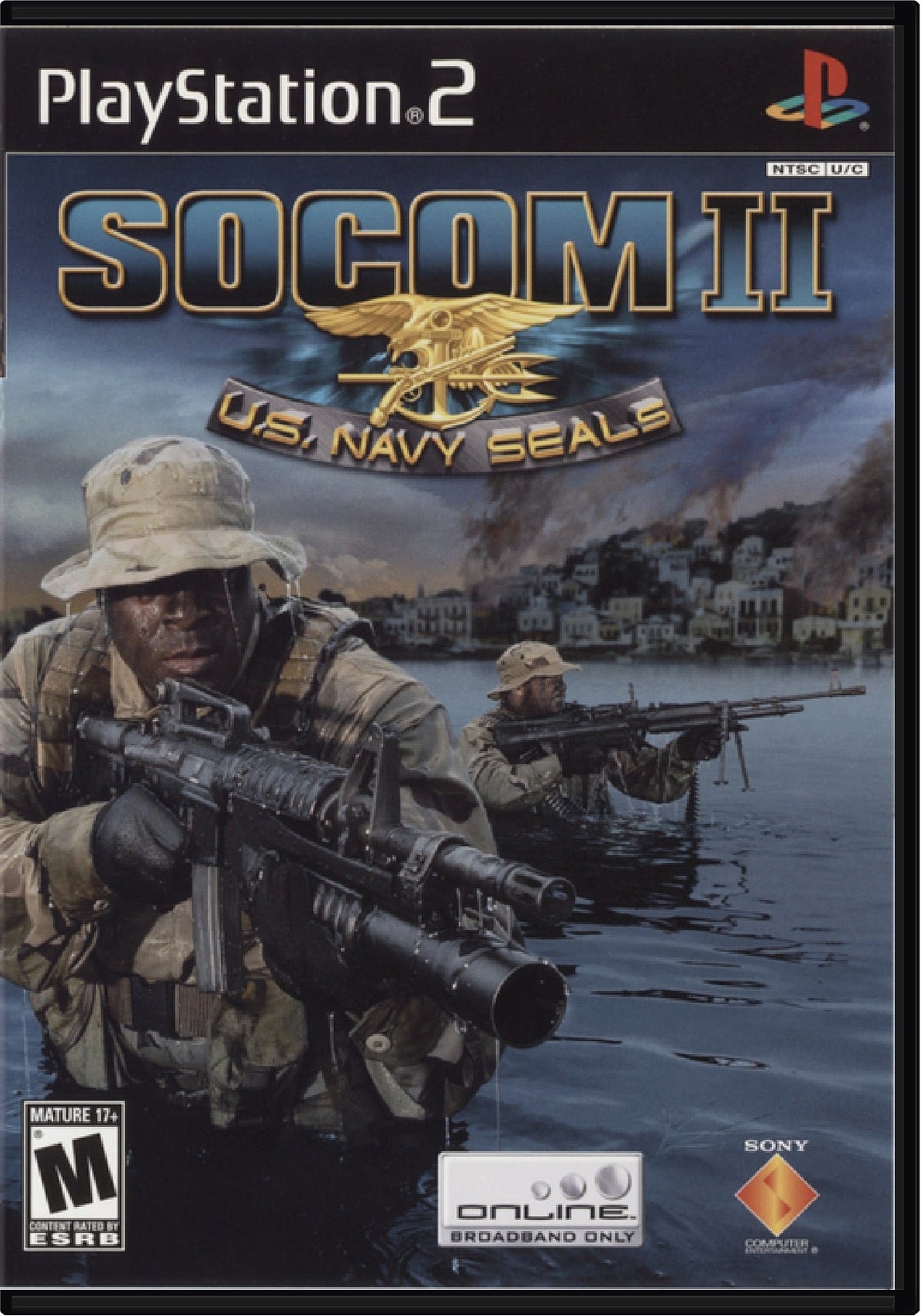 SOCOM II US Navy Seals for Sony PlayStation 2 (PS2) | TVGC