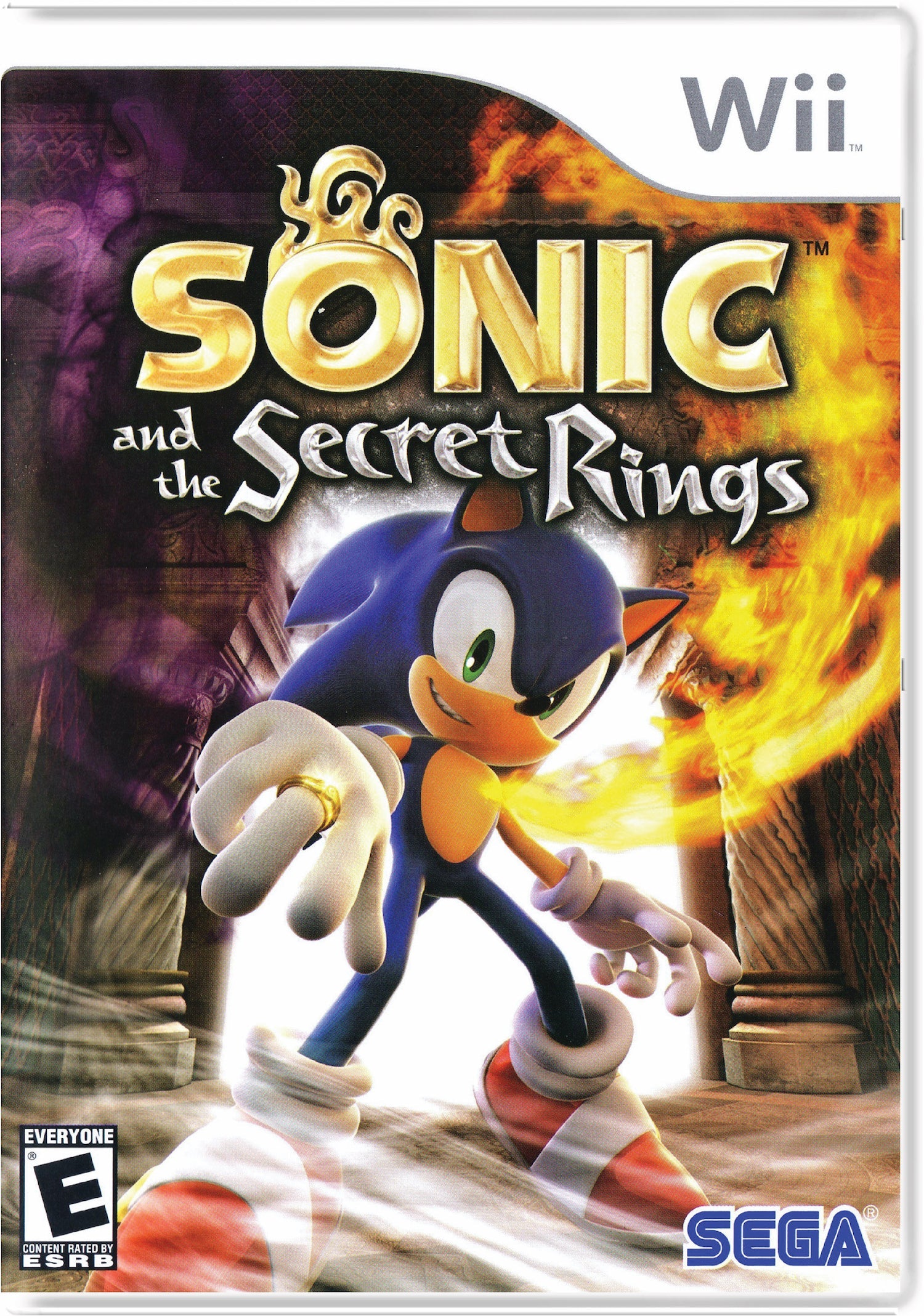 Sonic and the Secret Rings Cover Art